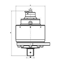 DVV-540RS Dimensional Drawing