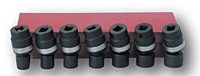 Impact Socket Kit: 7 Universal Joints (SIS-3308 and SIS-3307)