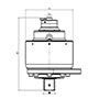 DVV-540RS Dimensional Drawing